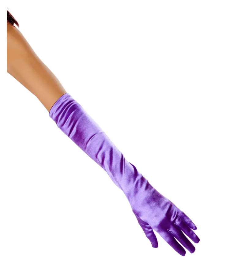 Stretch Satin Gloves