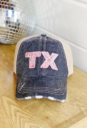 Texas Embroidered Baseball Cap