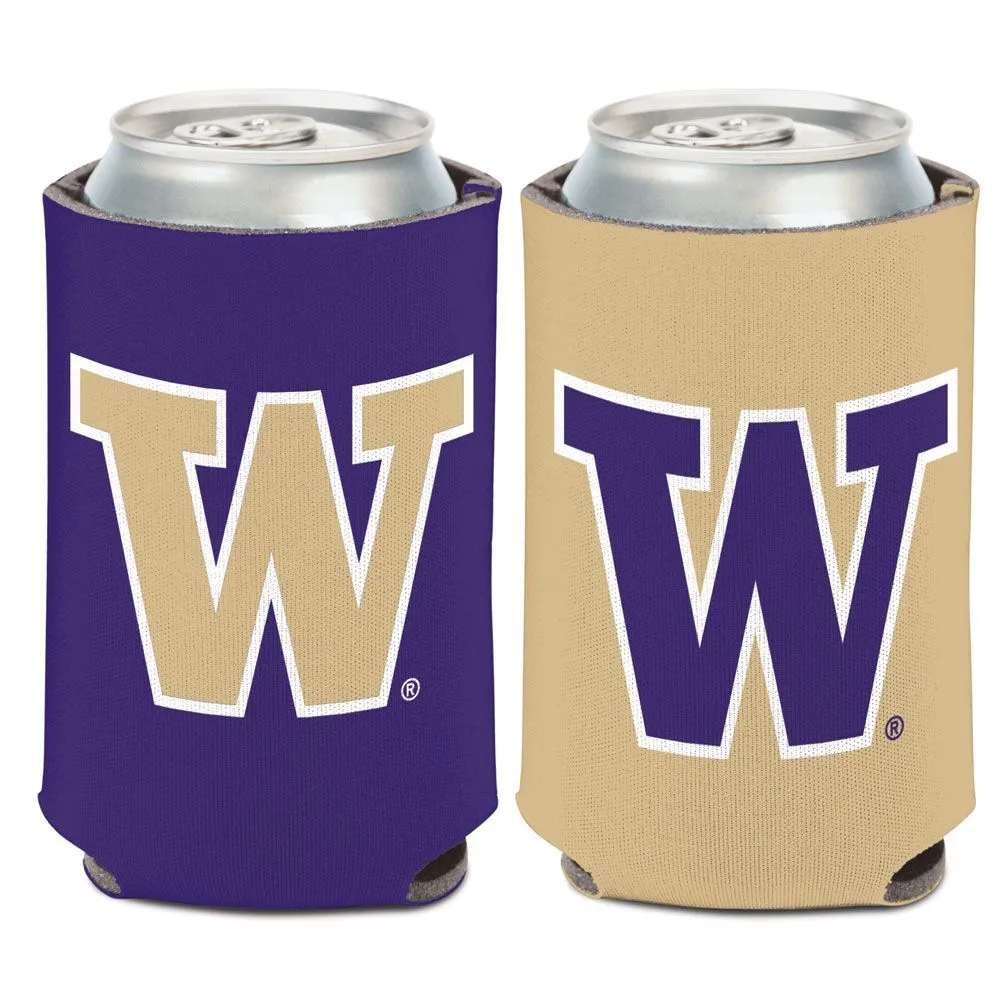 WASHINGTON HUSKIES CAN COOLER 12 OZ.