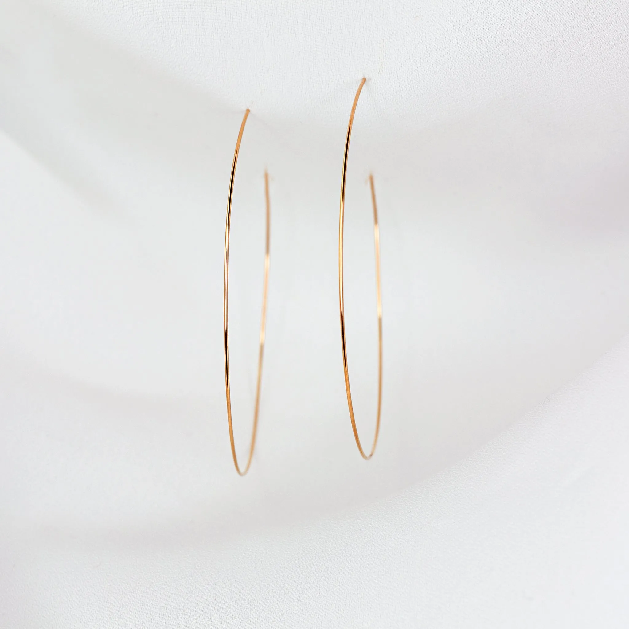 Weightless Large Hoops