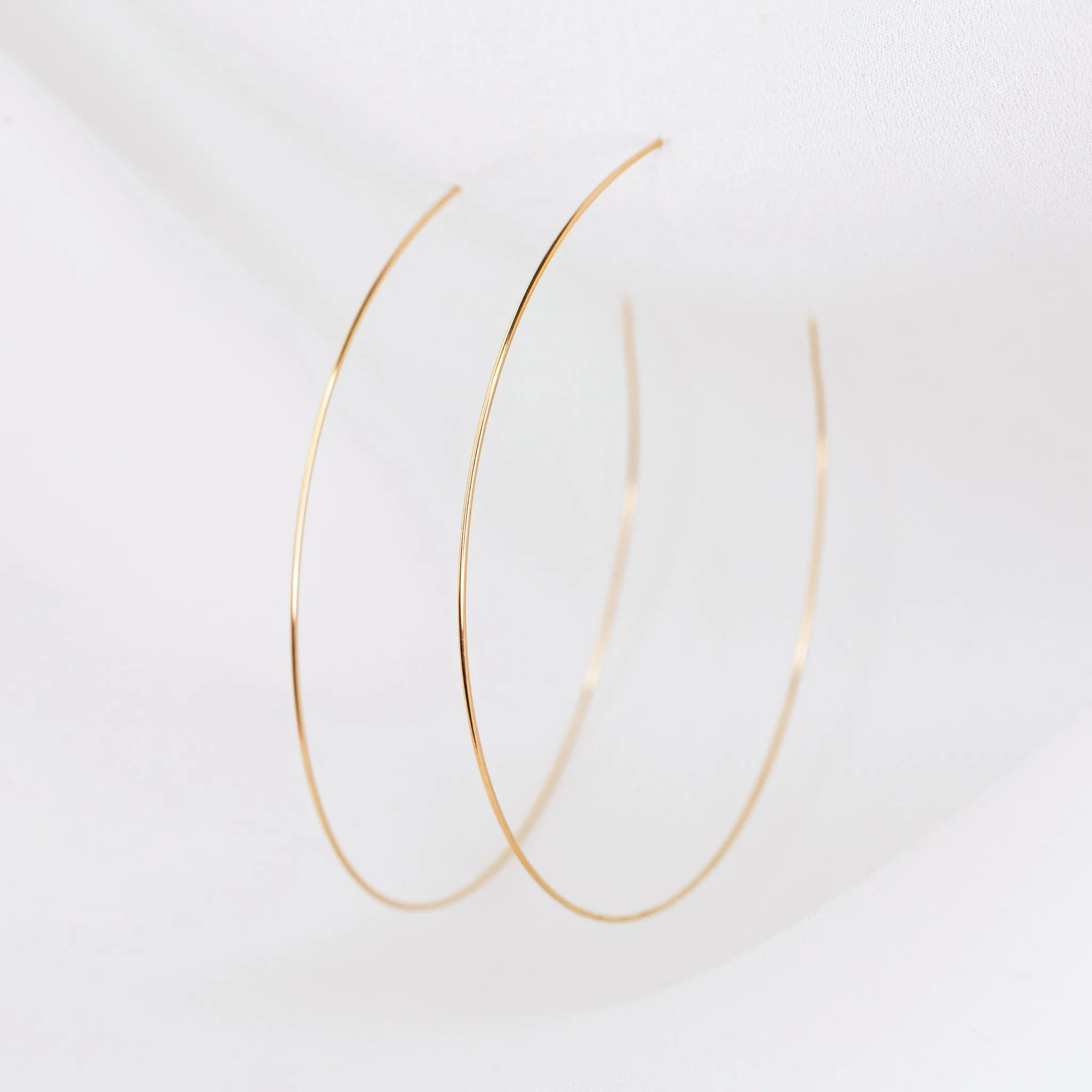 Weightless Large Hoops