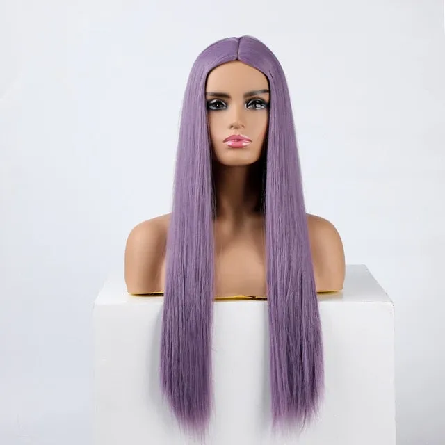 Wig Queen Wiebke (Light purple)