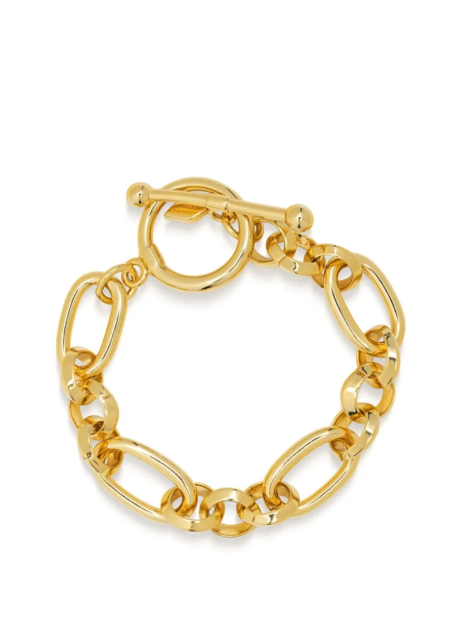 Women's Chunky T-Bar Bracelet