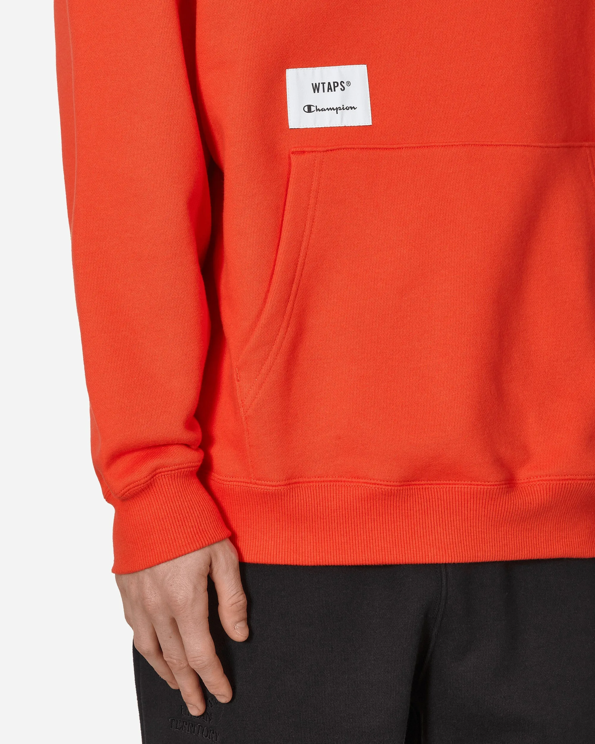 WTAPS Academy Hooded Sweatshirt Orange