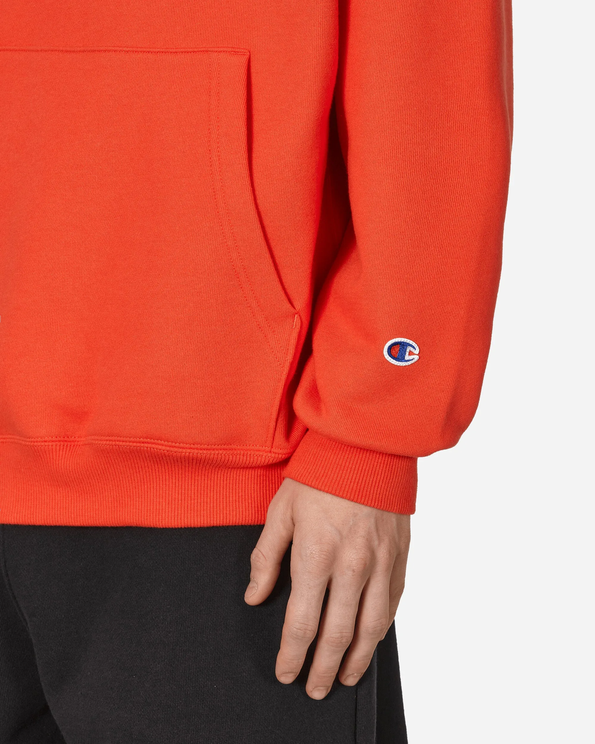 WTAPS Academy Hooded Sweatshirt Orange