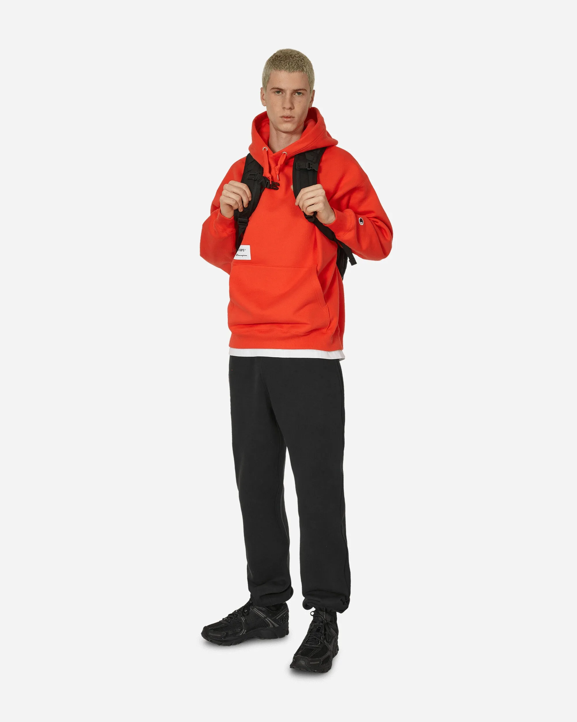 WTAPS Academy Hooded Sweatshirt Orange